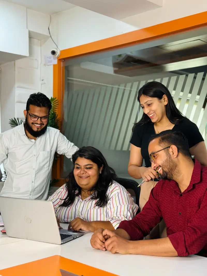 Fullscoop team working on a campaign